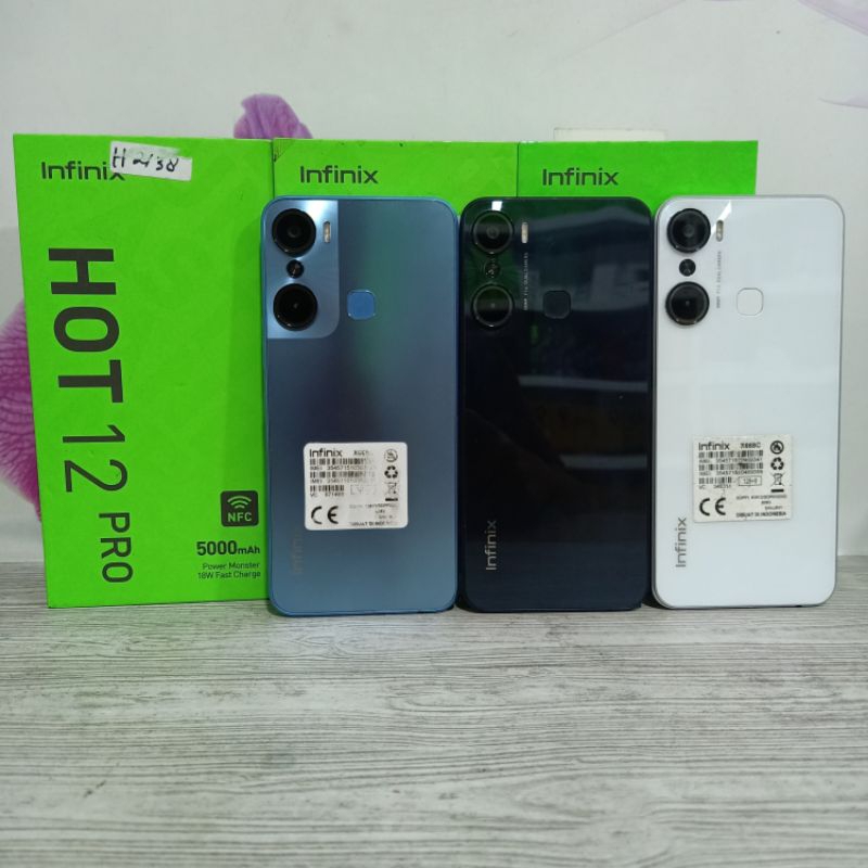 INFINIX HOT 12 PRO 8/128 SECOND FULLSET