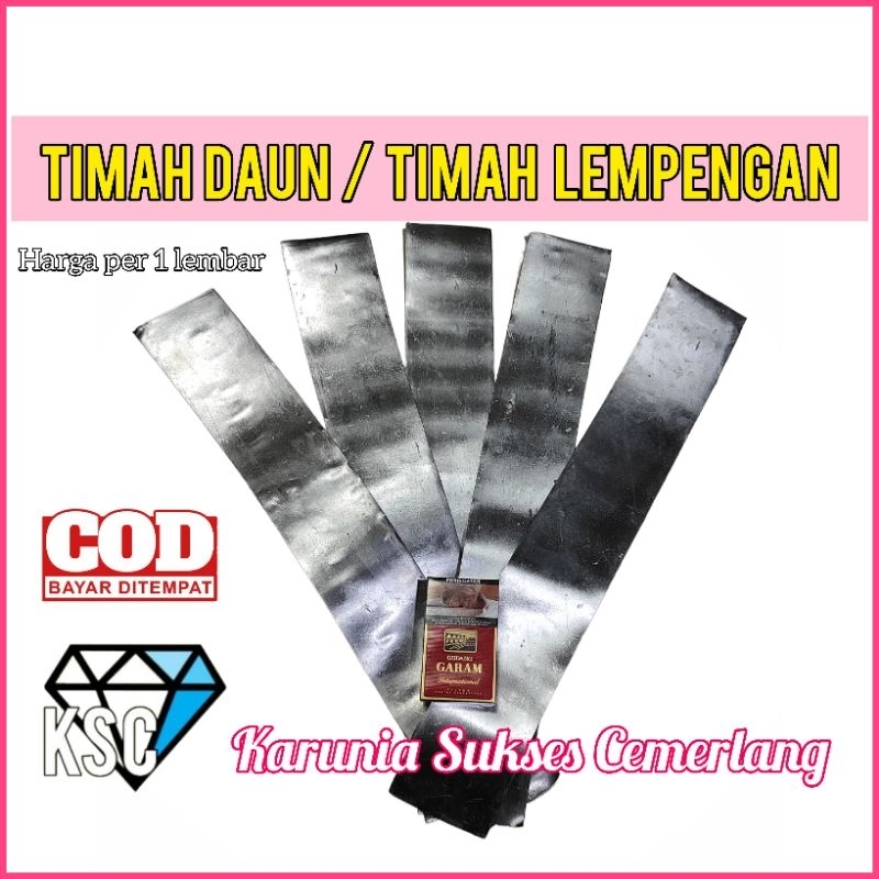 TIMAH DAUN / TIMAH LEMPENGAN / TIMAH JARING / TIMAH PEMBERAT