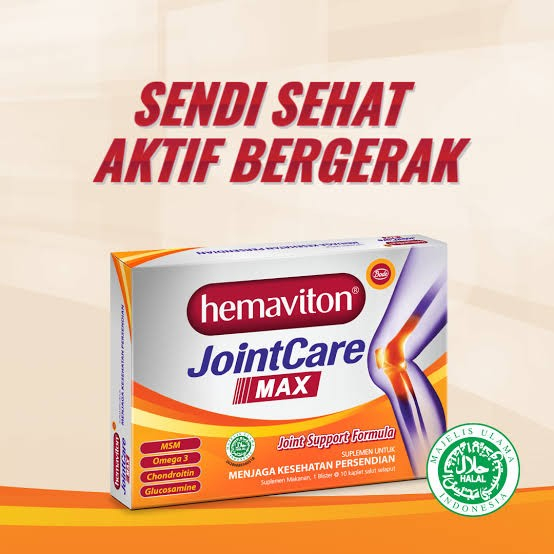 Hemaviton JointCare Max isi 10 kaplet - Mengatasi Nyeri Sendi