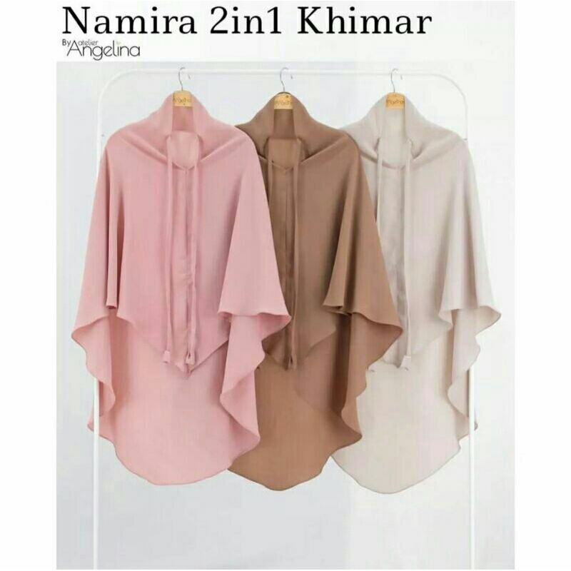 [SIAP KIRIM] NAMIRA 2 IN 1 KHIMAR REJECT SALE BY ATELIER ANGELINA