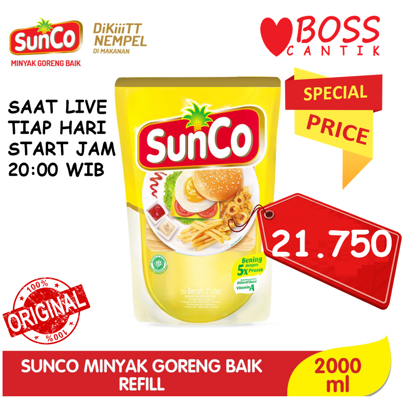 

MINYAK GORENG SUNCO 2 LITER