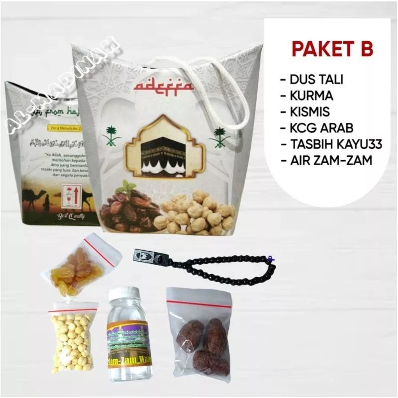 

Paket oleh oleh haji dan umroh simpel &elegan