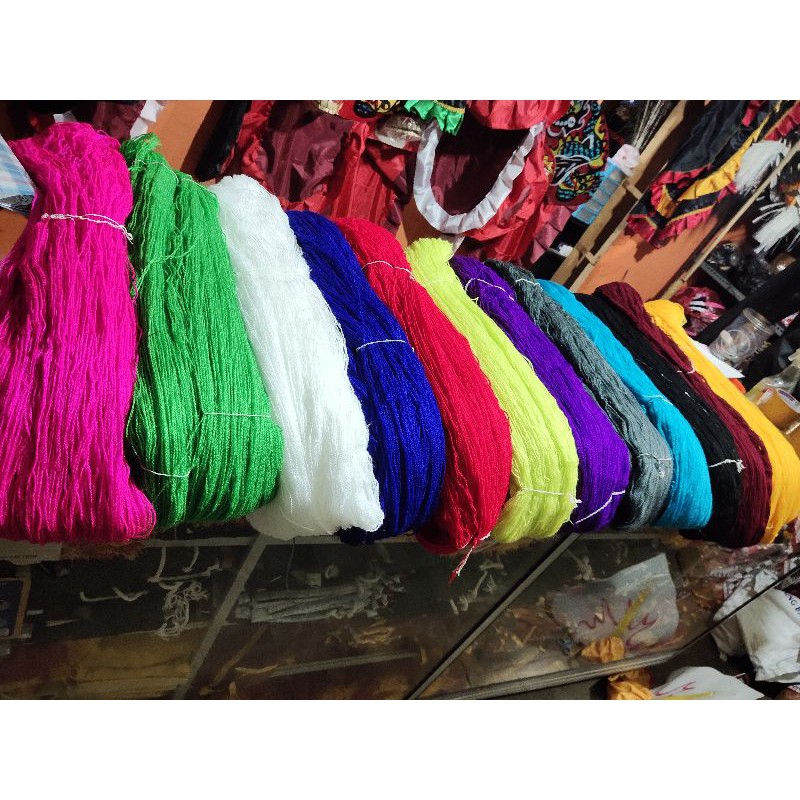 ✅Benang Siet / Benang Woll / Benang Kristik / Benang Rajut gulungan 200GR Benang Siet Wol Streng Ane