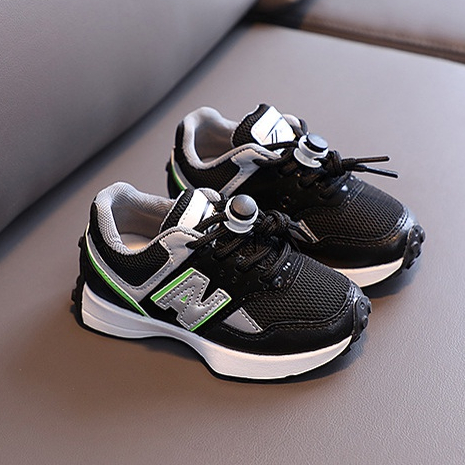 Newbi Sepatu Anak Sport Sneaker Anak Size 21-30 Usia 1-5 Tahun