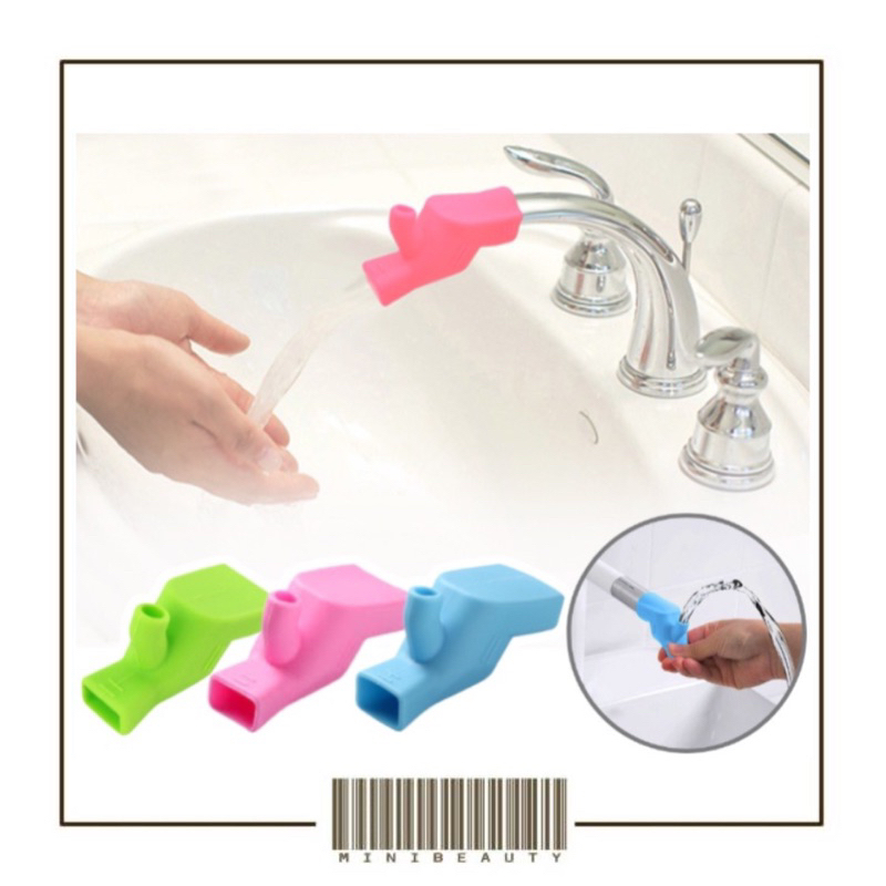 sambungan kran air silicone 2in1 alat penyambung kepala keran wastafel faucet extender bahan silikon elastis dengan lubang pancur kumur