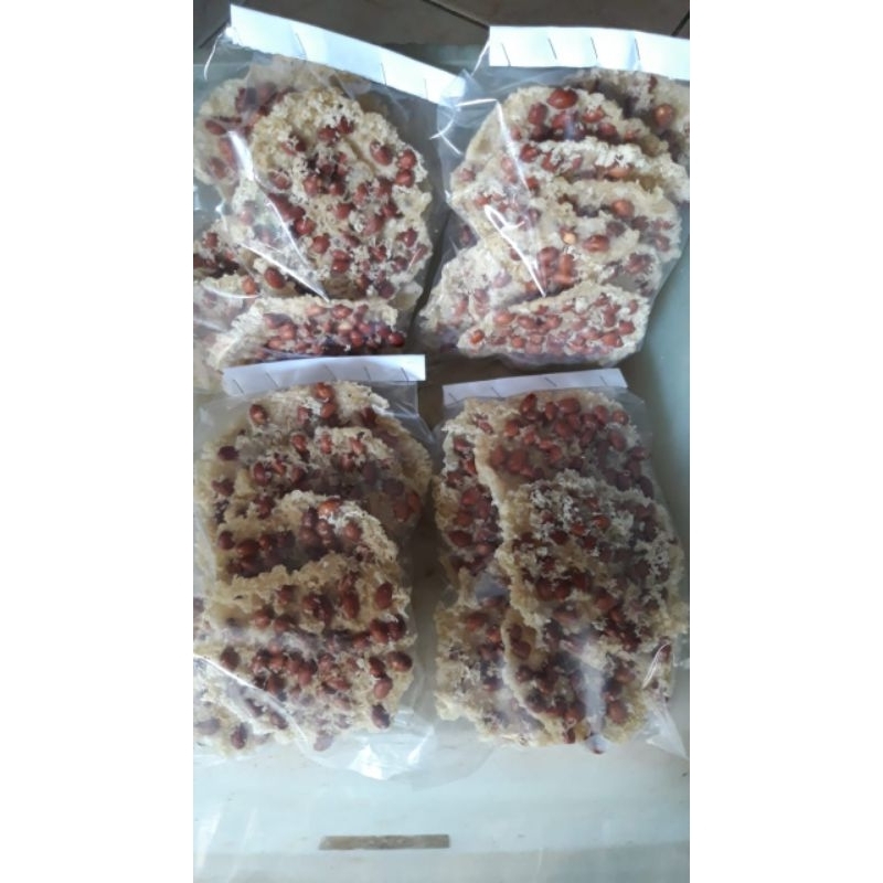 

Peyek Kacang Bundar Renyah dan Gurih isi 8