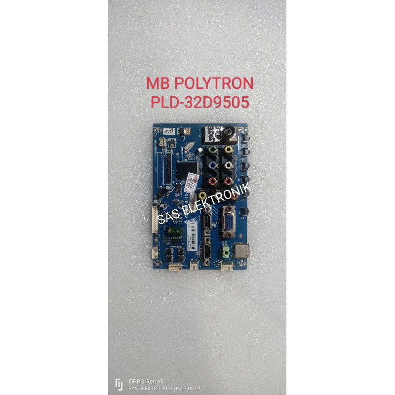 MB MOTHERBOARD MAINBOARD MESIN TV LED POLYTRON 32 INCH PLD32D9505 PLD-32D9505 PLD32D905 PLD-32D905