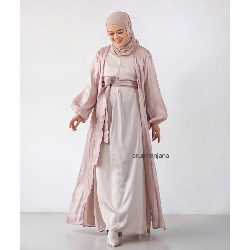 Shahmeer Abaya - Gamis Abaya Turkey Shimmer Outer