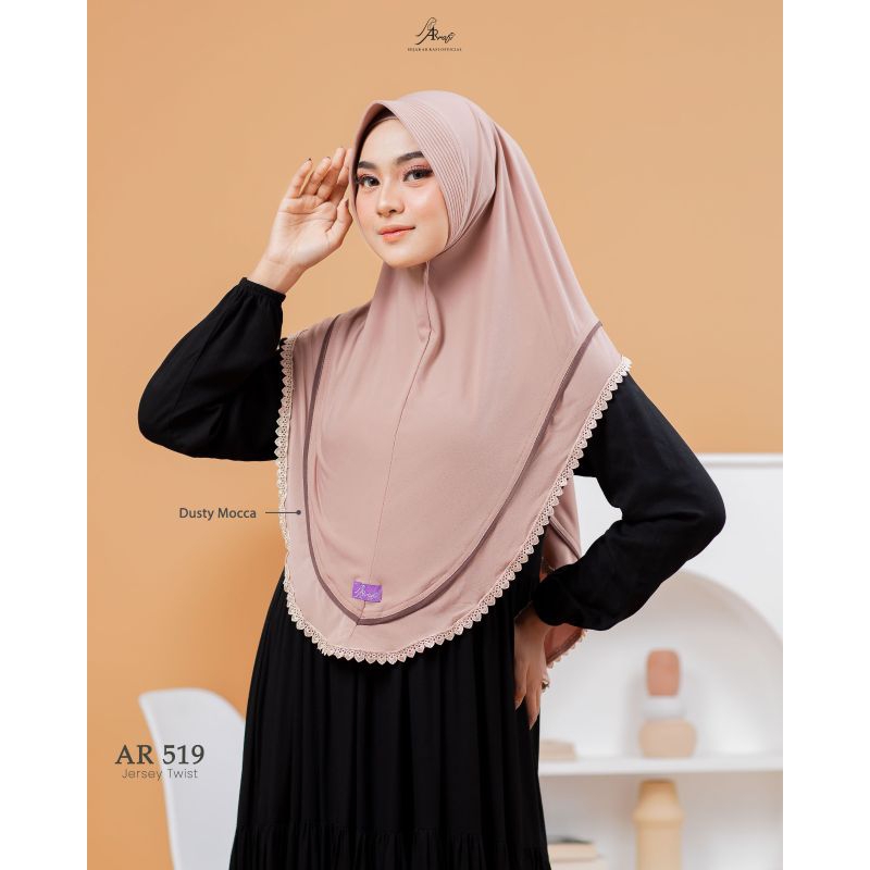 hijab arrafi terbaru | ar 519 | bergo arrafi terbaru
