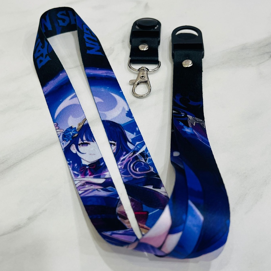 Lanyard Raiden Shogun Genshin Impact Character Kawaii