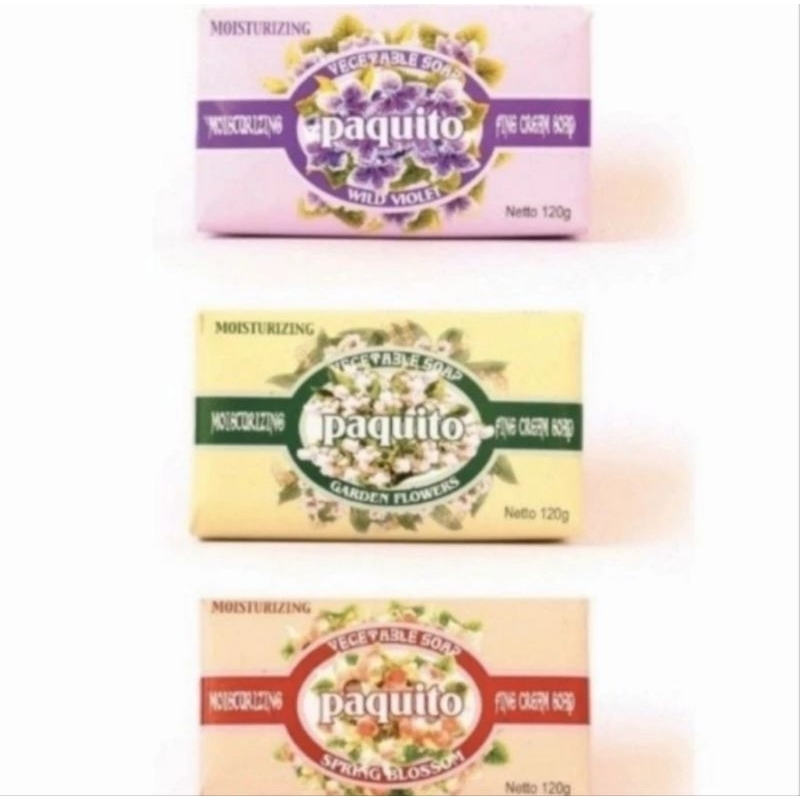 Sabun Batang Paquito Vegetable 120gr