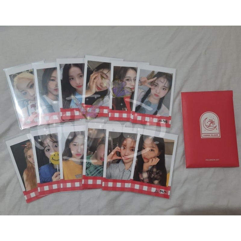 LOONA Summer Pack 2021 Sumpack 21 Polaroid Pola only set 12 Ready Ina