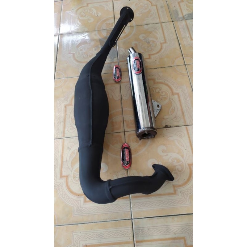 KNALPOT KAWASAKI NINJA R dan RR ORIGINAL BOBOK