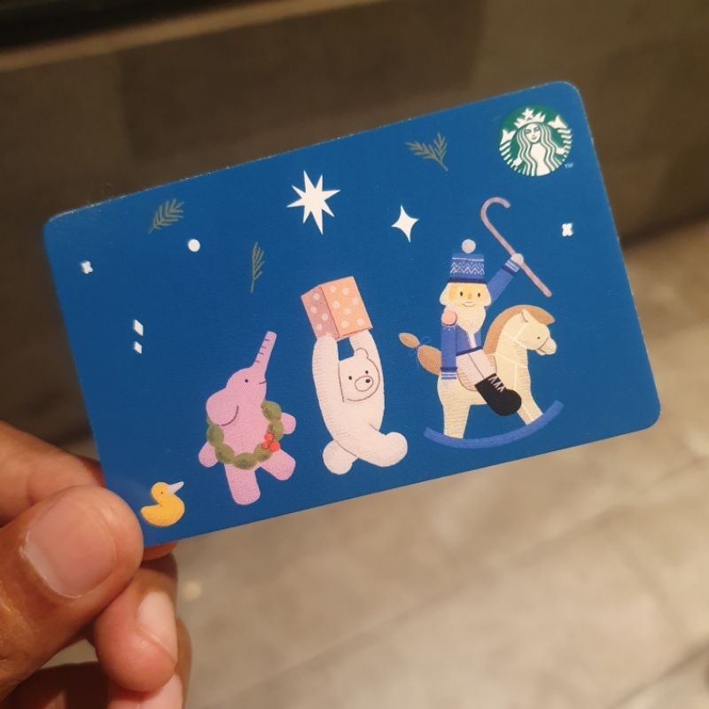 Official Starbucks® Card Blue Bear 2022