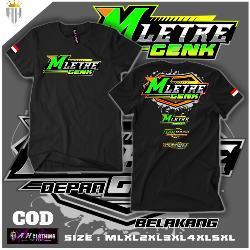 KAOS KATA-KATA MLETRE GENK KAOS RACING DISTRO