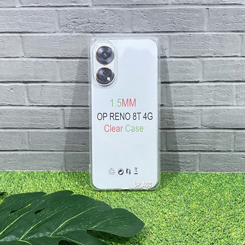 OPPO RENO 8T 4G Clear Case 1.5mm Bening Crytal Premium Protect Kamera