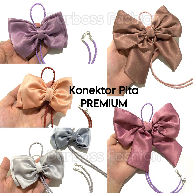 (PART 2 KN PITA) Konektor Masker Pita Kain / konektor pita / konektor pita kain / kokot udang atau Pengait Kecil/ Konektor Masker Hijab Pasmina / Mask Extender / Aksesoris Hijab Head Piece / Strap Mask Anak / Konektor Masker Anak