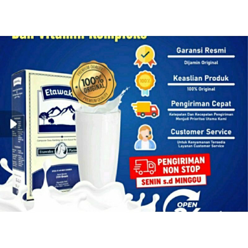 

Etawaku Platinum 3x Atasi Masalah Pernafasan - Susu Kambing Bubuk Provit Etawa Tingkatkan Daya Tahan & Imunitas Tubuh