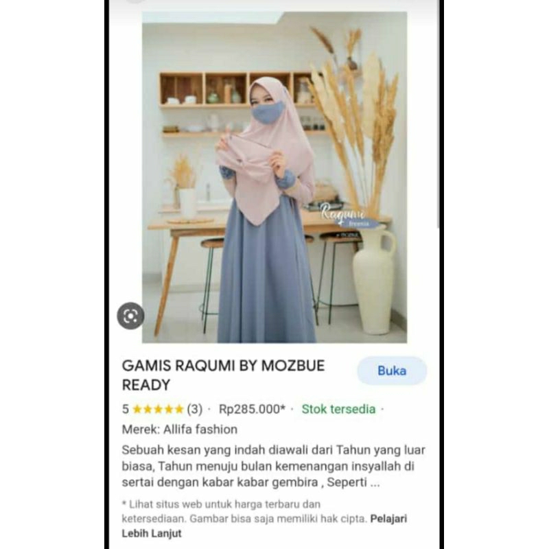 gamis 5in1 by raqumi
