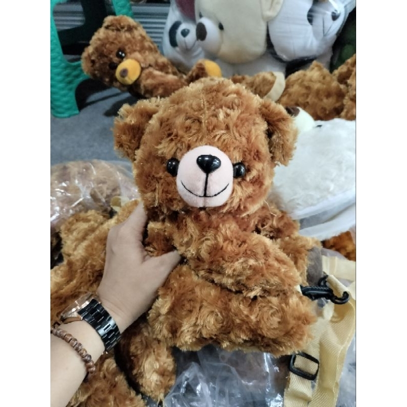 TAS SLEMPANG BONEKA MERANGKUL