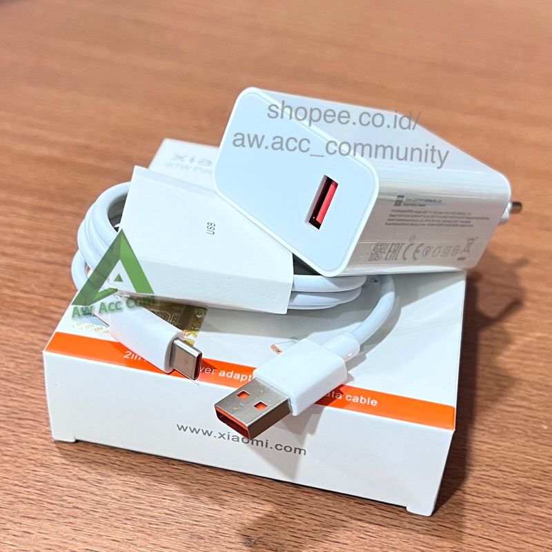 67Watt Charger Xiaomi Usb Type C Turbo Fast Charging Mdy12 67W Redmi Note 7 Pro/8 Pro/9 Pro/10 Pro/10S/mi10/mi11/Poco F2 Pro/F3/F4/M5S