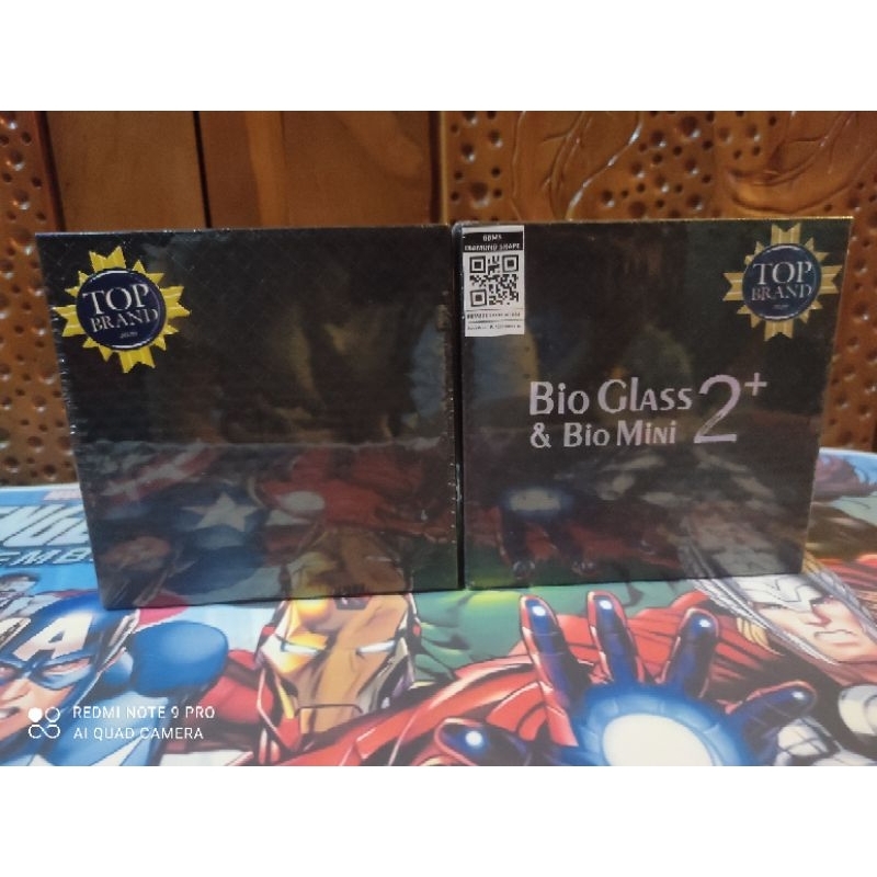 Paket BBM3 Bioglass Diamond Shape/BBM Vortex MCI 100% Original [Asli Segel]