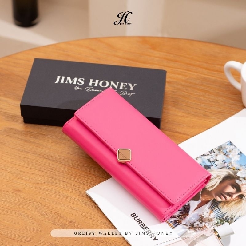 Jimshoney - Greisy Wallet Dompet Panjang Include Box