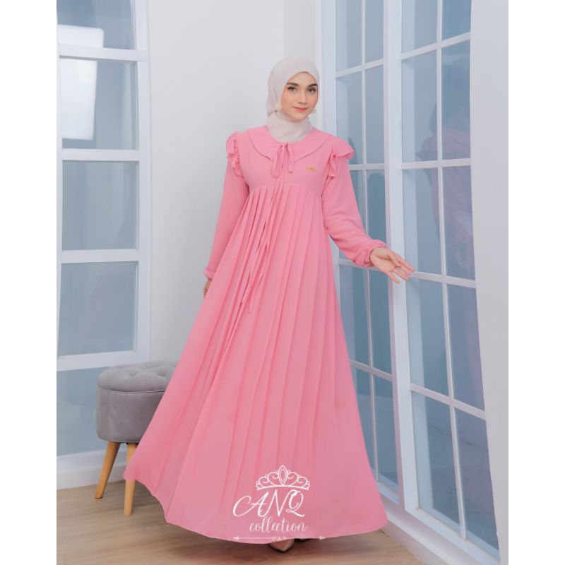 Natasya Series by ANQ Collection | Gamis Natasya ANQ Collection | Gamis Ceruty ANQ Collection