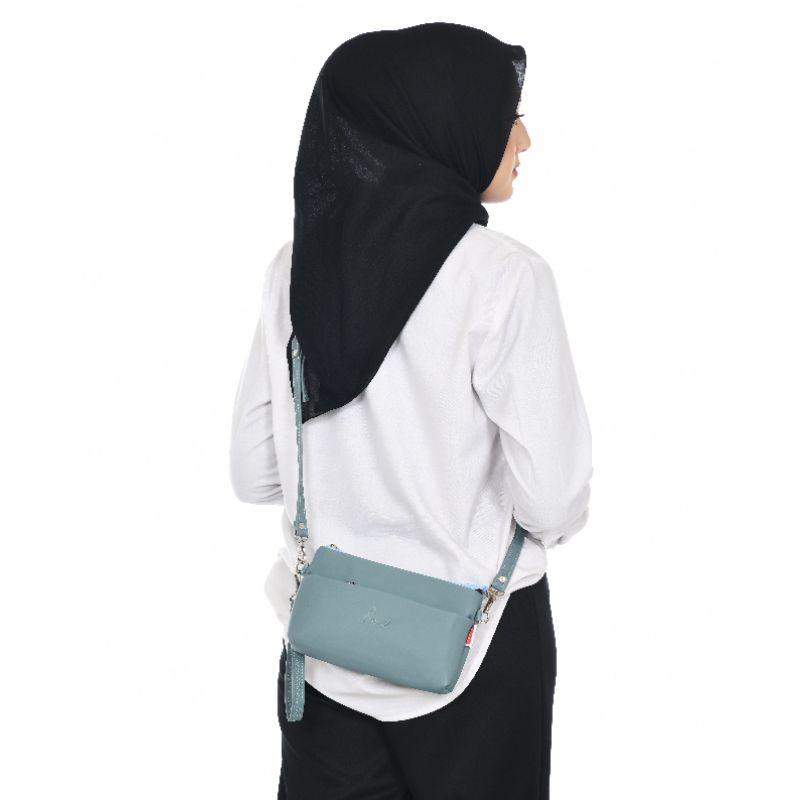 Tas Wanita Serbaguna, Tas Selempang Wanita, Tas Dompet anti air (waterproof), Tas Alat Kecantikan (K