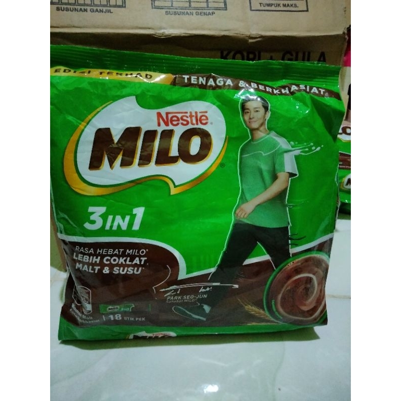 

18 Stik Milo Malaysia 3 in 1