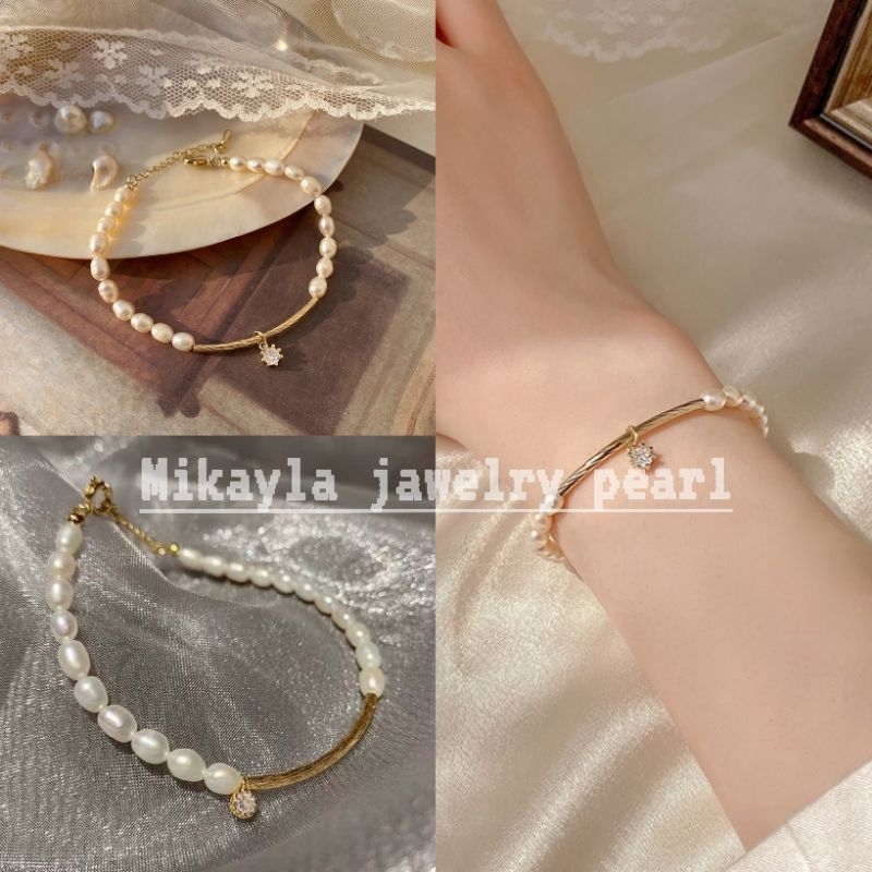 Gelang mutiara lombok murah|Gelang mutiara asli lombok|Gelang mutiara air tawar|Gelang mutiara lombo