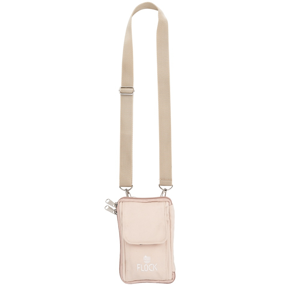 (New Product) FLOCK Sling Phone Bag- Cream