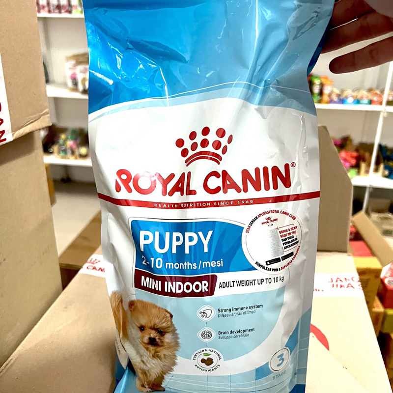 Royal Canin Mini Indoor Puppy 1.5 kg / Makanan Anjing Dry Food