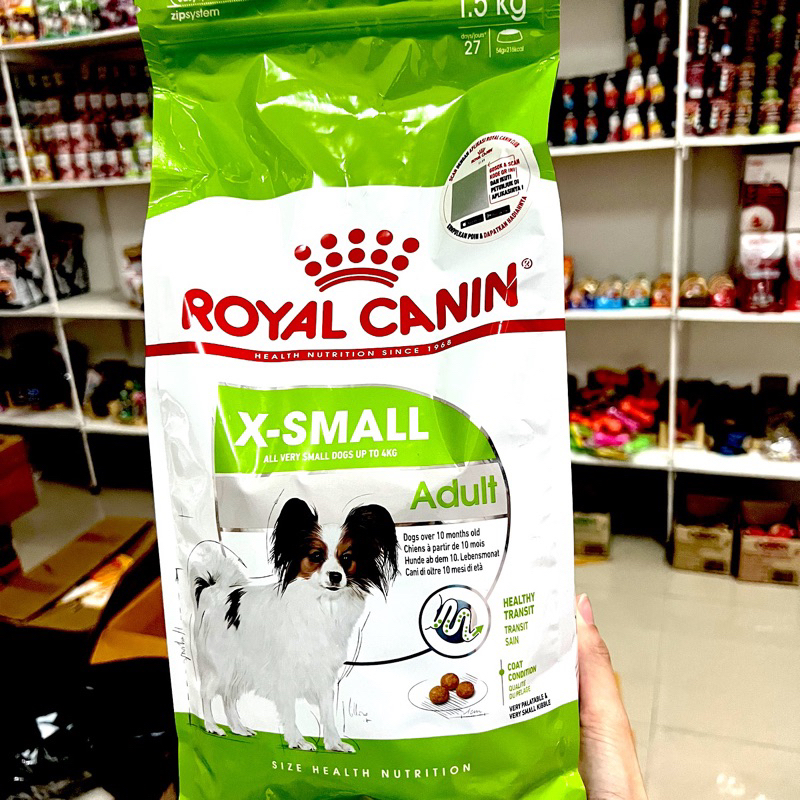 Royal Canin XSmall Adult 1.5kg / Makanan Kering untuk Anjing Kecil