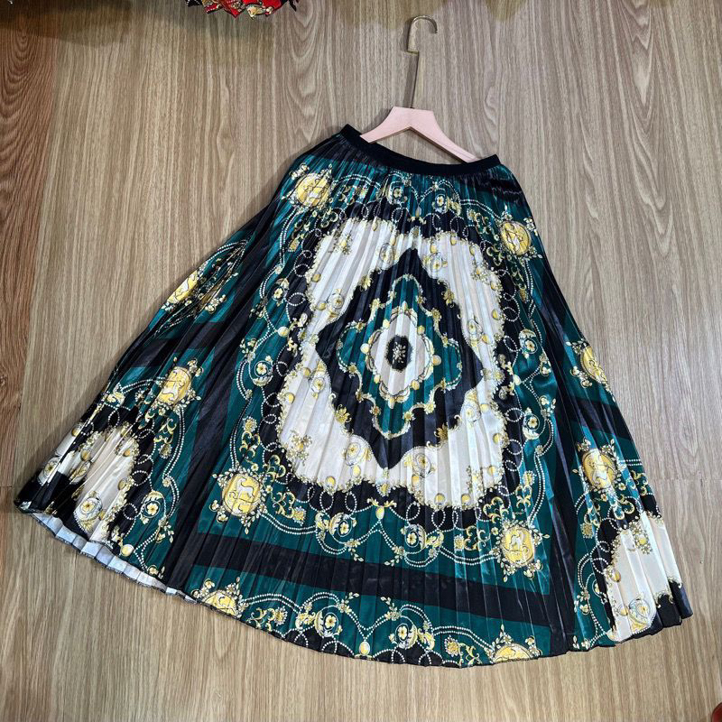 Youngmoodis midi skirt 4 motif rok prisket import