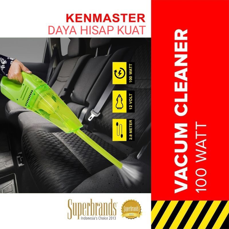 Kenmaster  , 100W 60 Watt , Vacuum , Vacum , Vakum ,  Cleaner , Penyedot Debu Mobil , KM004