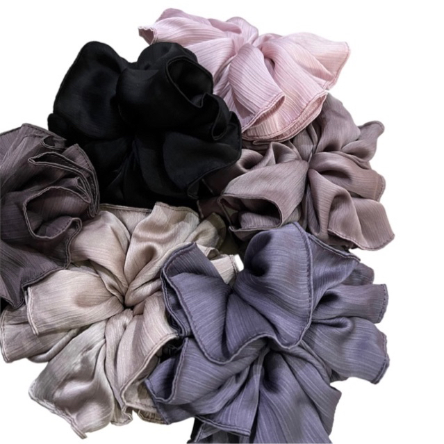 SCRUNCHIE SILK/ IKAT RAMBUT / CEPOL / CEPOL HIJAB/ KUNCIR