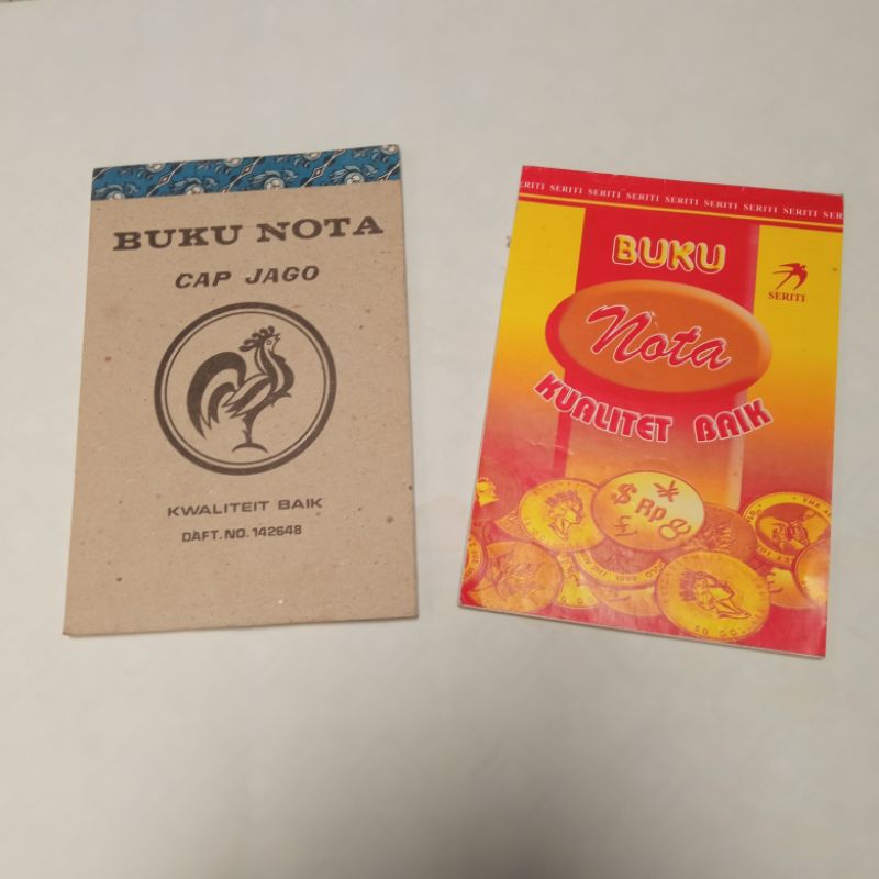 

Cuci Gudang Buku Nota Besar 1 Rangkap/ply dan kuintansi