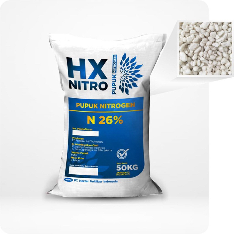 UREA HX hx-nitro pupuk nitrogen hextar REPACK 1 KG
