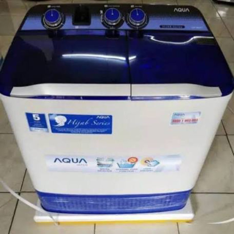 Aqua QW-960XT/980XT Mesin Cuci 2 Tabung 9 Kg / 9.5 kg Aqua  /10 kg / 12 kg / 14 kg AQUA Mesin cuci A