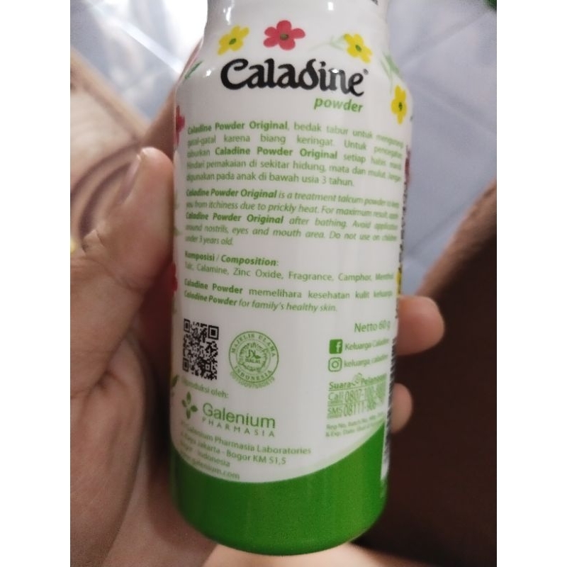 Caladine 60gr powder bedak tabur original