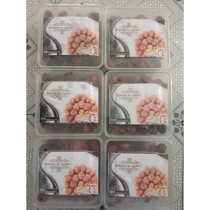 

Kurma Sukari Madinah Qassim Repack 1 kg