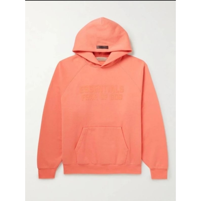 ESSENTIALS BY FOG HOODIE CORAL