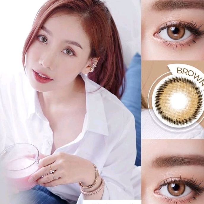 SOFTLENS SAMUI BROWN DREAMCOLOR (NORMAL/MINUS) ORIGINAL KOREA