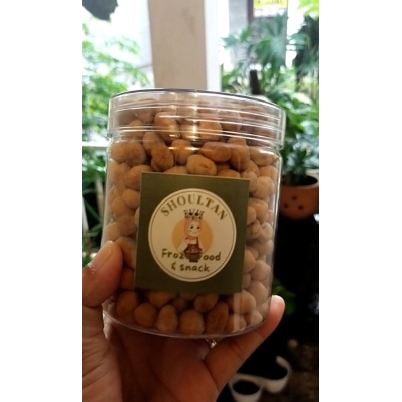 

kacang telur enak renyah cemilan keluarga isi 300 gram