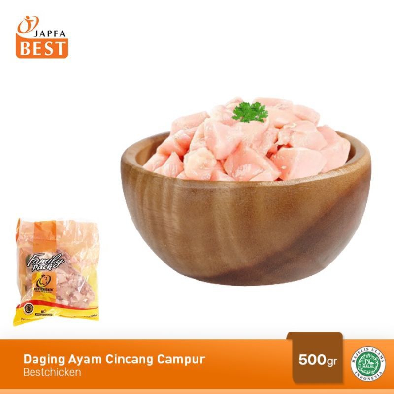 

Ayam Cincang Campur Best Chicken 500 gram