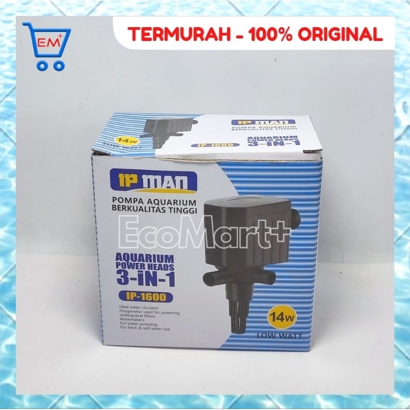 Pompa IP Man 1600 Power Head 3-in-1 Pompa Akuarium Aquascape