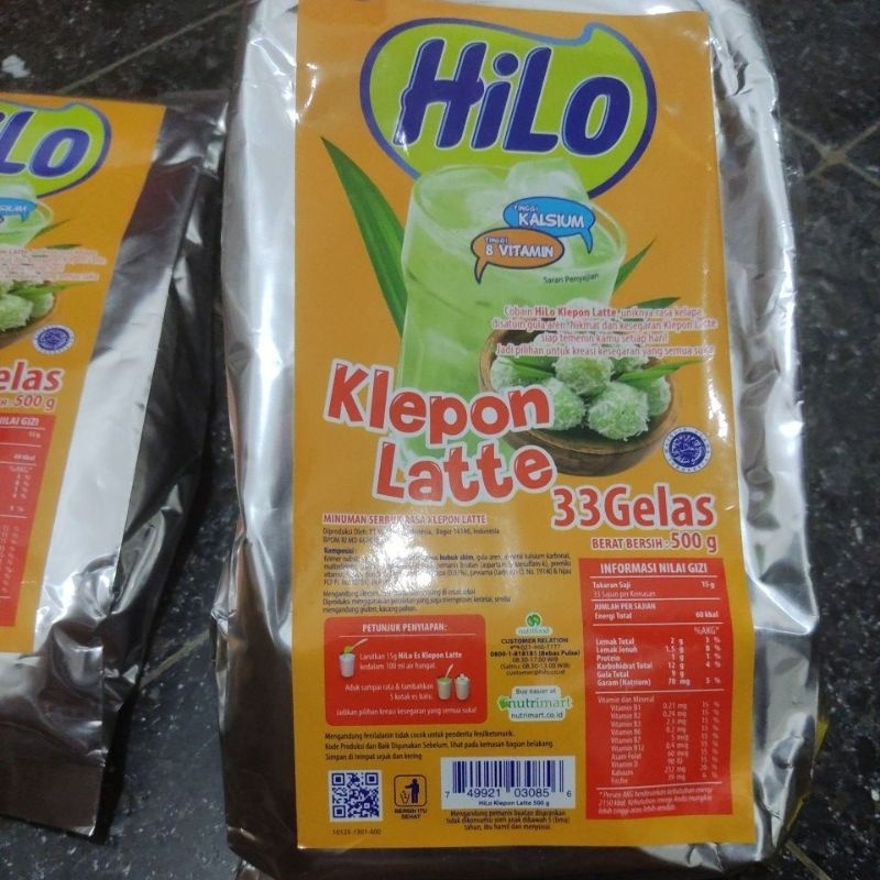 Hilo klepon latte 500gr