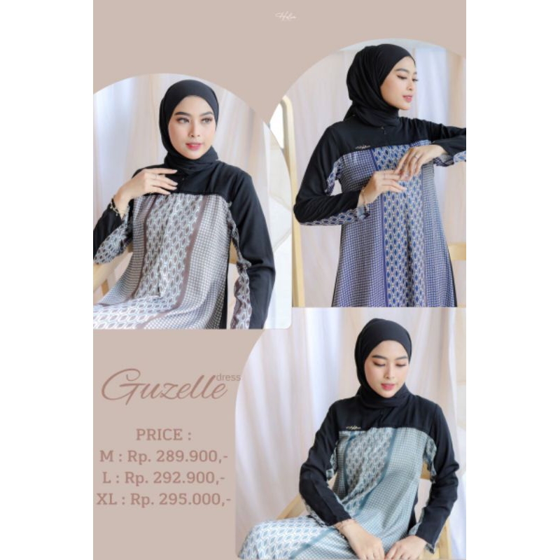 GUZELLE Dress Halwa Apparel / Gamis Lebaran