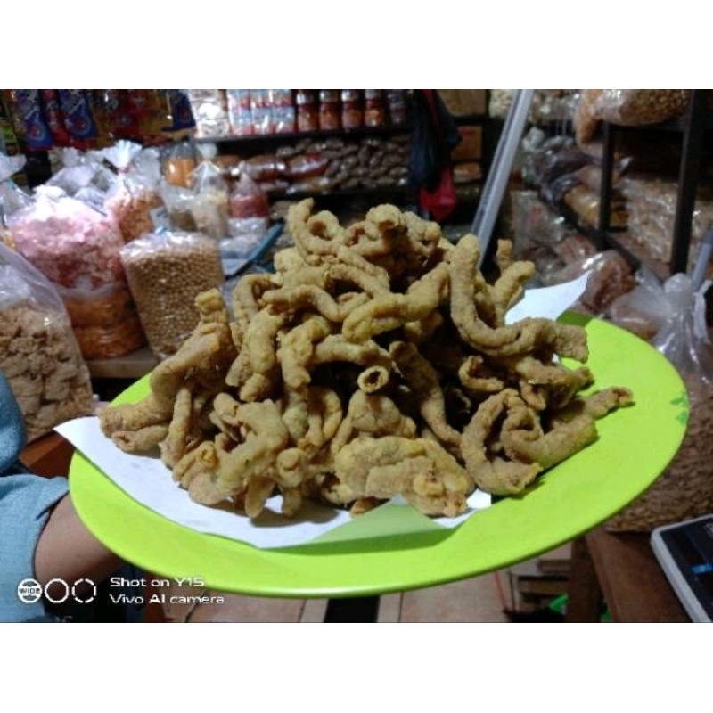 

Kripik usus Ayam crispy 1kg